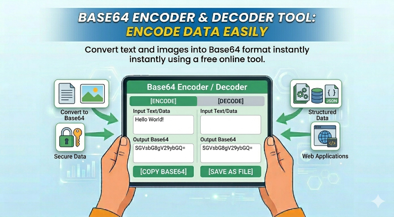 Base64 Encoder & Decoder Tool: Encode Data Easily