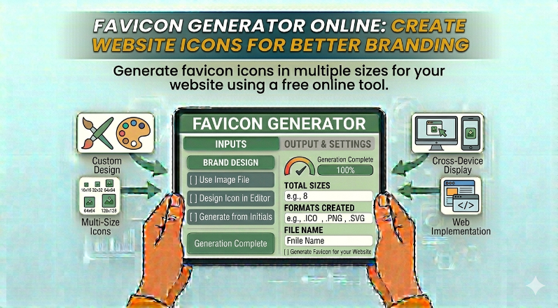 Favicon Generator Online: Create Website Icons for Better Branding