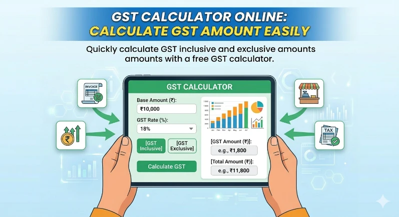 GST Calculator Online: Calculate GST Amount Easily