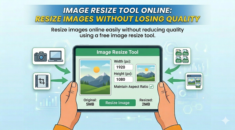 Image Resize Tool Online: Resize Images Without Losing Quality