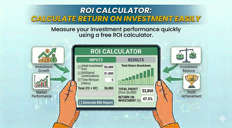 ROI Calculator: Calculate Return on Investment Easily