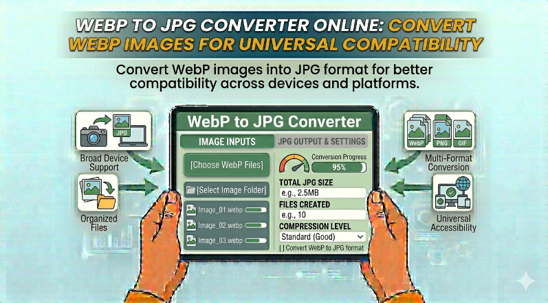 WebP to JPG Converter Online: Convert WebP Images for Universal Compatibility